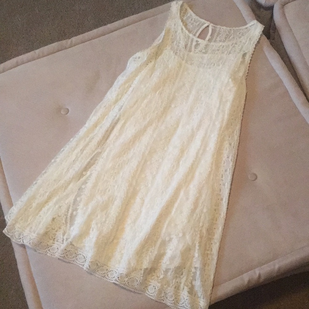 White Lace Dress
